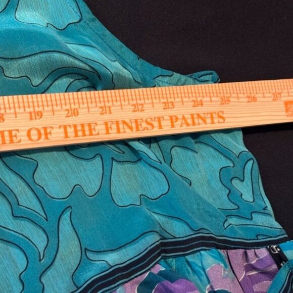 Kantha Bae Womens Silk Meadow Mini Dress Free Size New with Tags Boho Oversized - Picture 7 of 10